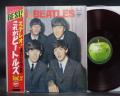 Beatles With Japan Tour Apple ED 1st Press LP OBI DIF RED WAX