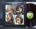 Beatles Let It Be Japan Orig. LP RED WAX INSERT