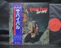 Grand Funk Railroad Survival Japan Rare LP BLUE OBI PIN-UPS