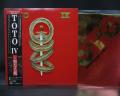 TOTO IV Japan Rare LP BLACK OBI + GOLD BOOKLET