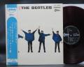 Beatles Help ! Japan Orig. LP OBI G/F DIF PIN-UP RED WAX