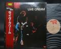 Cream Live Japan Rare LP RED OBI INSERT