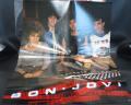 Bon Jovi 7800° Fahrenheit Japan Orig. LP OBI POSTER STICKER COMPLETE