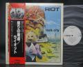 Riot Rock City Japan Orig. PROMO LP OBI WHITE LABEL