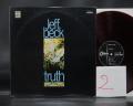 2. Jeff Beck Truth Japan Early Press LP DIF RED WAX