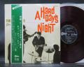 Beatles A Hard Day’s Night Japan Early Press LP OBI ODEON RED WAX