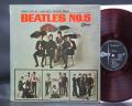 Beatles No.5 Japan Early Press LP ODEON RED WAX