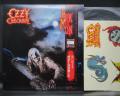 Ozzy Osbourne Bark At The Moon Japan Orig. LP OBI TATTOO SHEET