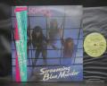 Girlschool Screaming Blue Murder Japan Orig. LP OBI