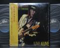 Stevie Ray Vaughan and Double Trouble Live Alive Japan Orig. 2LP OBI SHRINK