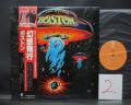 2. Boston 1st Same Title Japan Early Press LP RED OBI