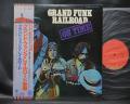 Grand Funk Railroad On Time Japan Rare LP OBI DIF COVER