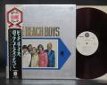 Beach Boys Same Title Japan ONLY PROMO LP OBI RED WAX WHITE LABEL