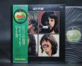 Beatles Let it be Japan Forever ED LP GREEN OBI