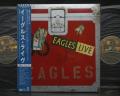 Eagles Live Japan Orig. 2LP OBI POSTER COMPLETE