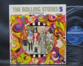 Rolling Stones 5 Aftermath Japan Early Press LP G/F DIF + RARE POSTER