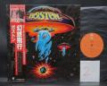 2. Boston 1st Same Title Japan Early Press LP RED OBI