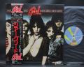 Girl Sheer Greed Japan Orig. LP OBI INSERT