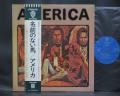 America 1st S/T Japan Orig. PROMO LP OBI RARE BLUE LABEL