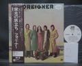 2. Foreigner 1st Same Title Japan Orig. PROMO LP OBI WHITE LABEL