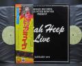 Uriah Heep Live Japan Orig. 2LP OBI INSERT