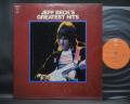 Jeff Beck Greatest Hits Japan Mail Order Only LP INSERT
