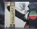 Led Zeppelin 1st Same Title Japan Rare LP OBI BIG POSTER