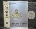 Bad Company Run With the Pack Japan Orig. LP OBI