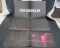 Led Zeppelin 1st Same Title Japan Rare LP BIG POSTER