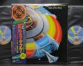 ELO Electric Light Orchestra Out of Blue Japan Rare 2LP BLUE OBI POSTER